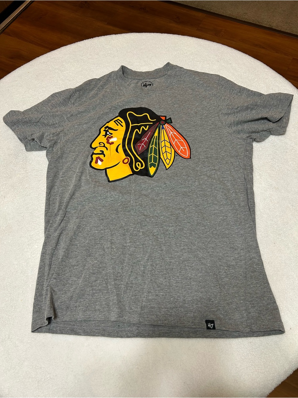Chicago Blackhawks Hockey Tee #47 brand Size Medium